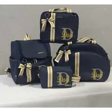 Kit Bolsas Maternidade Completo com 4 peças personalizadas