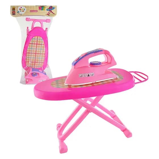 Tábua de Passar Roupa Infantil com Ferro de Passar faz de Conta