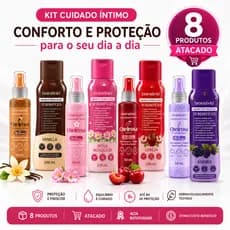 Oferta relampago hoje Kit sabonete intimo feminino e Desodorante Spray intimo Atacado 8 itens