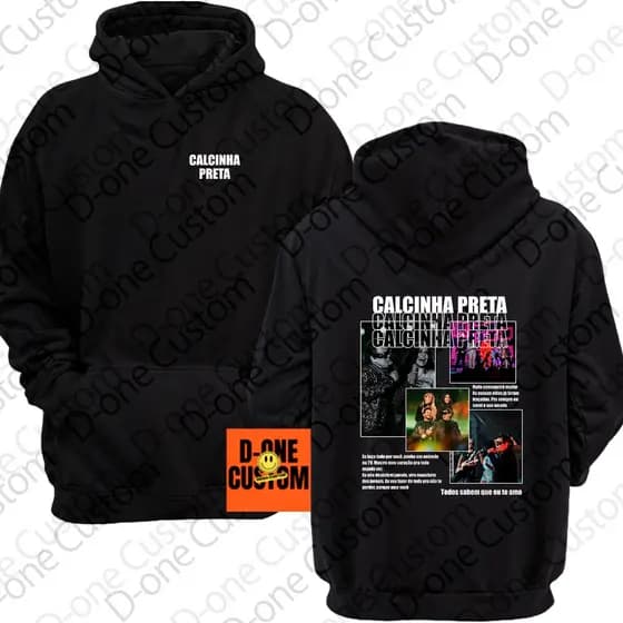 Moletom Blusa de Frio Calcinha Preta Todos Sabem Que Eu Te Amo Banda Frases Estilosas Forró Unissex