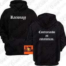 Moletom Blusa De Frio Racionais Contrariando As Estatísticas Grupo Rappers Capitulo 4 Versículo 3