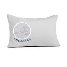 Protetor Impermeável para Travesseiro Premium SILENCIOSO Tecido Jacquard 100% Impermeável