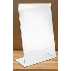 Display Expositor Suporte A4 Formato L 21x30cm Acrílico Transparente (PS)