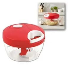 Triturador Processador Manual Alho 3 Lâminas 500ml Processador de Alho Utensílios Para Cozinha