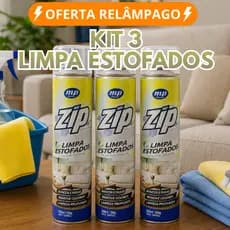 Espuma Spray Limpa Estofados 300ml Limpeza a Seco Limpa Facil Sem Enxague