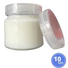 KIT c/10 Vidros Mini Belém 150ml P/Leite Materno
