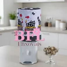 Capa Para Galão De Agua 20 Litros Estampado - Decoração Casa- Várias Estampas