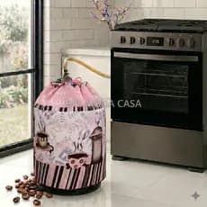 Capa Para Botijão De Gás Estampado - Decoração Casa