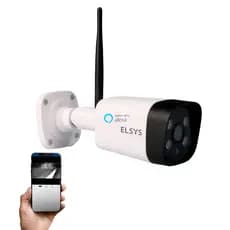 CAMERA DE SEG. WI-FI EXTERNA COM INTELIGENCIA DE VIDEO FULL ELSYS