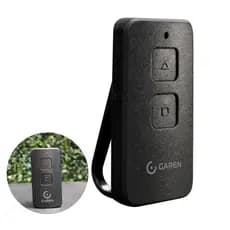 CONTROLE REMOTO AUTOMATIZADOR PORTAO GAREN 2 BOTOES TX MAX PRETO GAREN