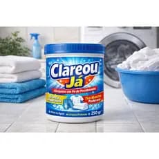 Percarbonato de sódio para limpeza em geral, clareador e tira manchas de roupas - CLAREOU JÁ