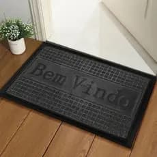 Tapete Retangular Bem Vindo 40x60cm - Sortido