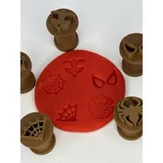 Carimbos Brigadeiro Docinhos Molde Festa Confeitaria Personalizado Homem Aranha Borboleta Patrulha Canina Pokémon Safari