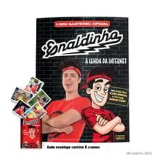 Kit Álbum Do Enaldinho + 50 Figurinhas A Lenda Da Internet