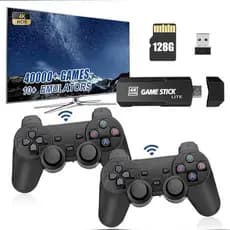 Gamestick Retro M15 Pro 4 K TV console 20 mil jogos lançamento 2024