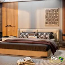 Kit Placas Ripadas MDF para Revestimento – Painel Decorativo  45x11 cm Moderno