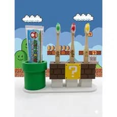 kit porta escova de dentes banheiro SUPREME MARIO