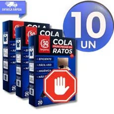 Kit 10/8/6/4 Cola Pega Pragas Adesiva Alta Aderência Multiuso Forte Uso Doméstico Praticidades Utilidades