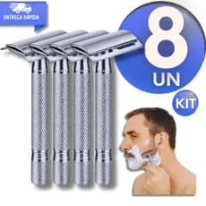 8/6/5/4 Aparelho Barbeador Luxo Metal Barba Retrô Barbeador Salão Barbearia Domestico Profissional