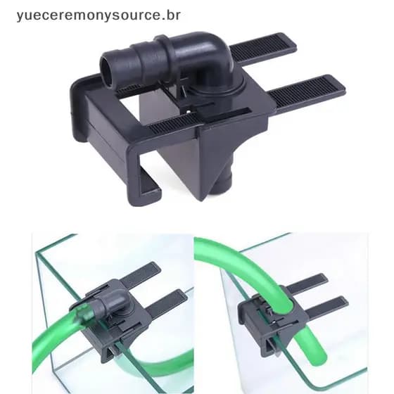 # yuece Conector De Água Para Aquário , Suporte Montagem Em Tanque De Peixes , Entrada E Saída Extensível ,