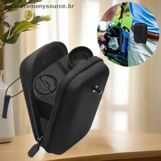 # yuece Estojo Para Telêmetro De Golfe EVA Capa Dura Bolsa Ao Ar Livre De Armazenamento Mini À Prova De Choque ,
