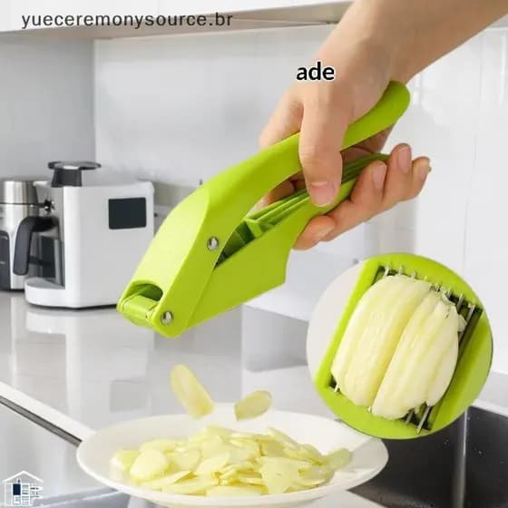 # yuece Prensa De Alho Multifuncional 2 Em 1 Para Prensar Purê E Fatiado , Espremedor De Vegetais Cozinhar Casa , Ferram