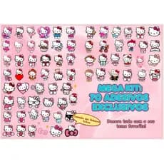 70 Adesivos Hello Kitty (A5) – Para Planner, Agenda, Scrapbook, Infantil e Decoração