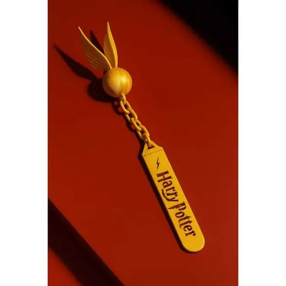 Marca- Página Harry Potter 3D – Pombo de ouro