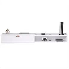 Rack Home Estante TV até 70 Polegadas Bancada 1.8 Supremo King Porta Nicho Receptores Sala Quarto