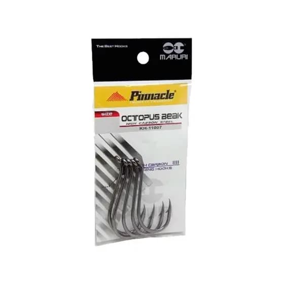 Anzol Maruri Pinnacle Octopus Beak Aço Carbono N° 5/0