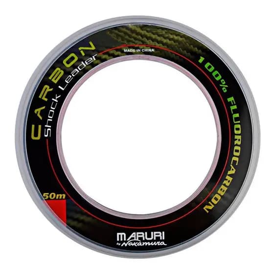 Linha Pesca Fluorcarbon Shock Leader Maruri 0.39mm 19lbs 50m