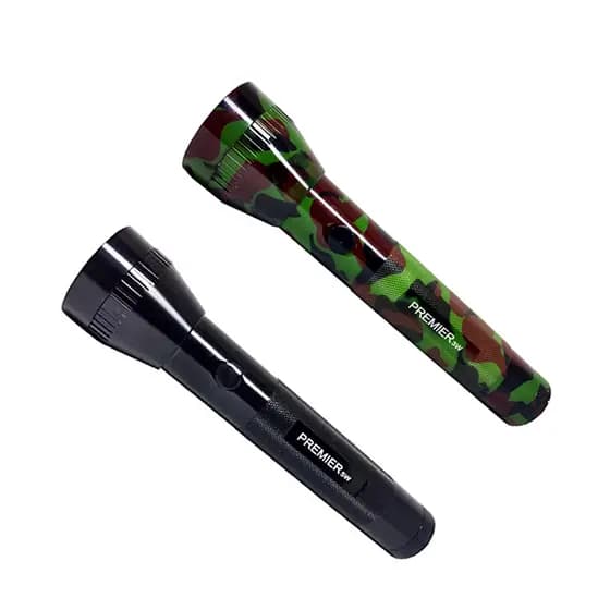 Lanterna Alumínio 2 Pilhas Mega Nigth Premier Led Potente 3W