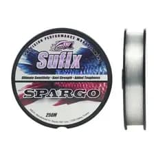 Linha Rapala Sufix Spargo Clear 250m 0,35mm 16,0kg 35lb
