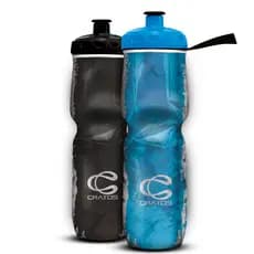 Kit 2 Garrafas Squeeze Caramanhola Térmica Cratos 710ml Bike e Esportes