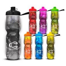 Garrafa Térmica Válvula Automática Caramanhola Squeeze 710ml