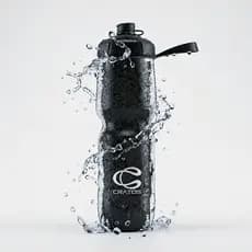 Garrafa Térmica Bike 710ml | Válvula Automática | Isotérmica | Gelada Até 3h | Livre de BPA