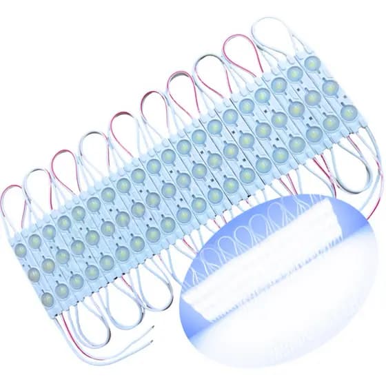 módulo de led 6011 12V 1.5W branco frio 6500k branco neutro 4000k branco quente 3500k Led de Samsung 3528 kit de 20und