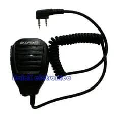 Microfone e Microfone Ptt Baofeng Para Rádio Comunicador Original modelo BF-18