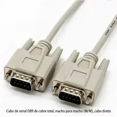Cabo Serial RS232 DB9 Macho x DB9 Macho 2,7mts