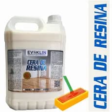 Cera de piso Incolor 5l + Rodo Passa Cera