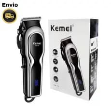Kemei-119 Maquina De Cortar cabelo Aparador barba barbeador Profissional 110V/220V bivolt