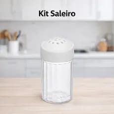 Kit Saleiros acrílico transparente | Organização para mesa  – 2, 4, 6 e 10 unidades