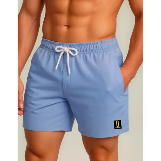 Short Masculino Neon Bermuda Praia Casual Mauricinho Jr