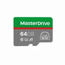 Cartão Memória MicroSD Classe 10 A1 MasterDrive 8GB 16GB 32GB 64GB  Adaptador SD