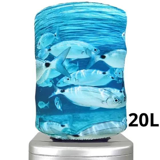 Capa Para Galão De Água 20l Estampa 013 Peixes Azul