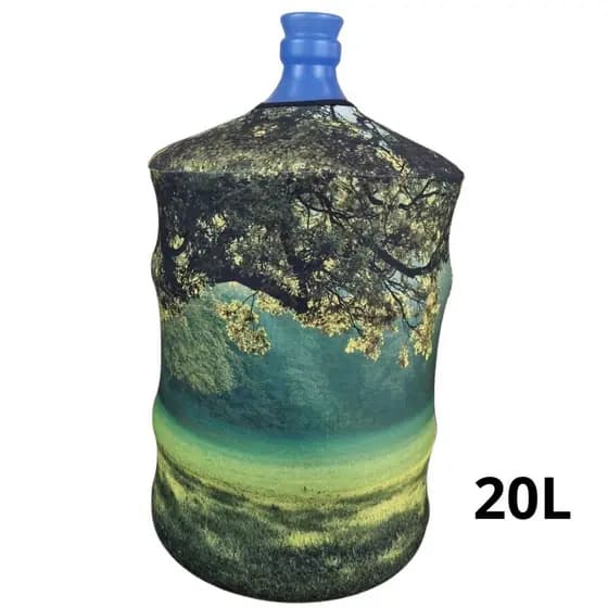 Capa para Galão de Água 20L Invertido Estampa 007 Floresta