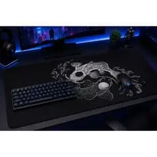 Mouse Pad Gamer Ergonômico com Apoio para Punho Antiderrapante e Confortável Carpa