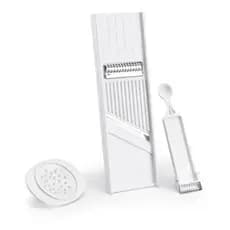 Kauff Kit 4 Em 1 Descascador Boleador Mandoline Cortador Legumes Kit 4 Em 1 Descascador Boleador Mandoline Cortador Legumes de Dia das Mães