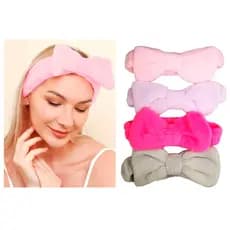 Faixa Para Cabelo Maquiagem Limpeza Pelúciada