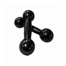 Par de Halter Emborrachado | 1kg | one life sports peso funcional treinar em casa conforto